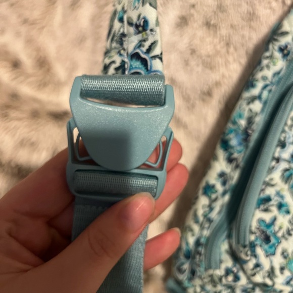 Vera Bradley Blue and Green Backpacks with Intricate Design main image 6